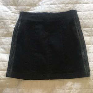 {NEW} LF Black Denim Skirt